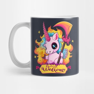 unicorn reaper Mug